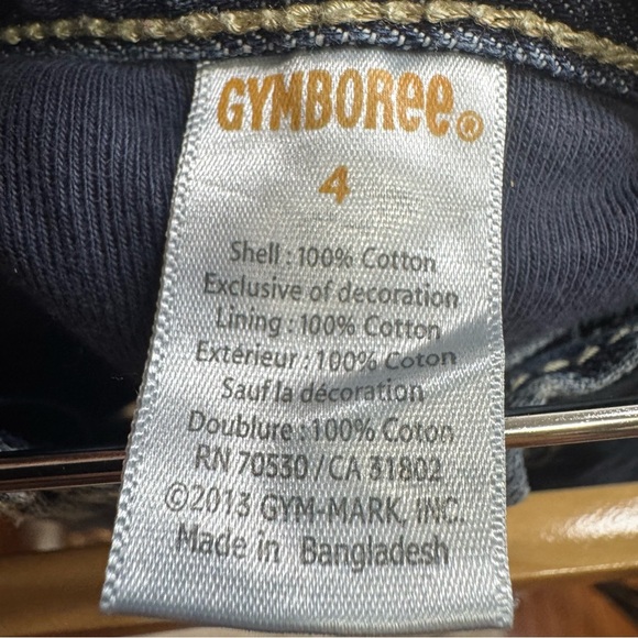 Gymboree Denim Skirt with Leopard details - Picture 7 of 8